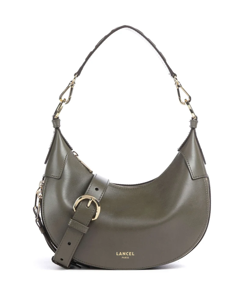 Lancel Origami S Beuteltasche dark khaki
