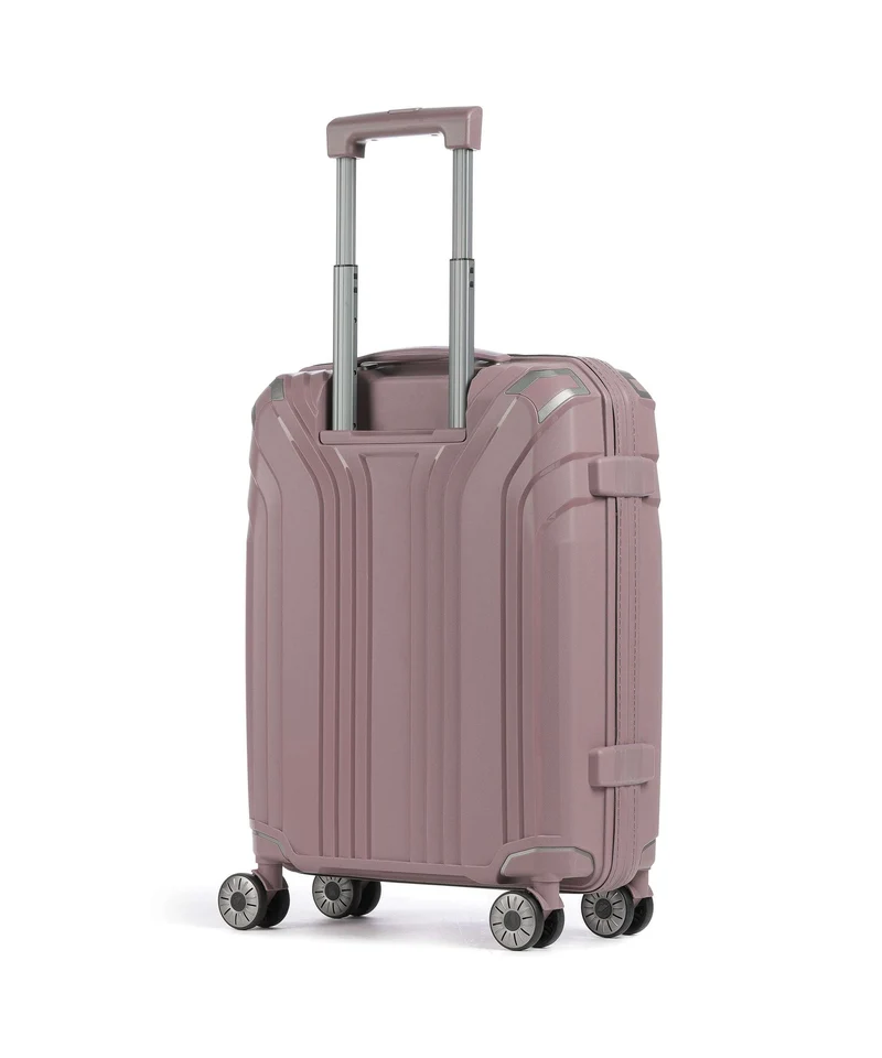 Travelite Elvaa S 4-Rollen Trolley rosé