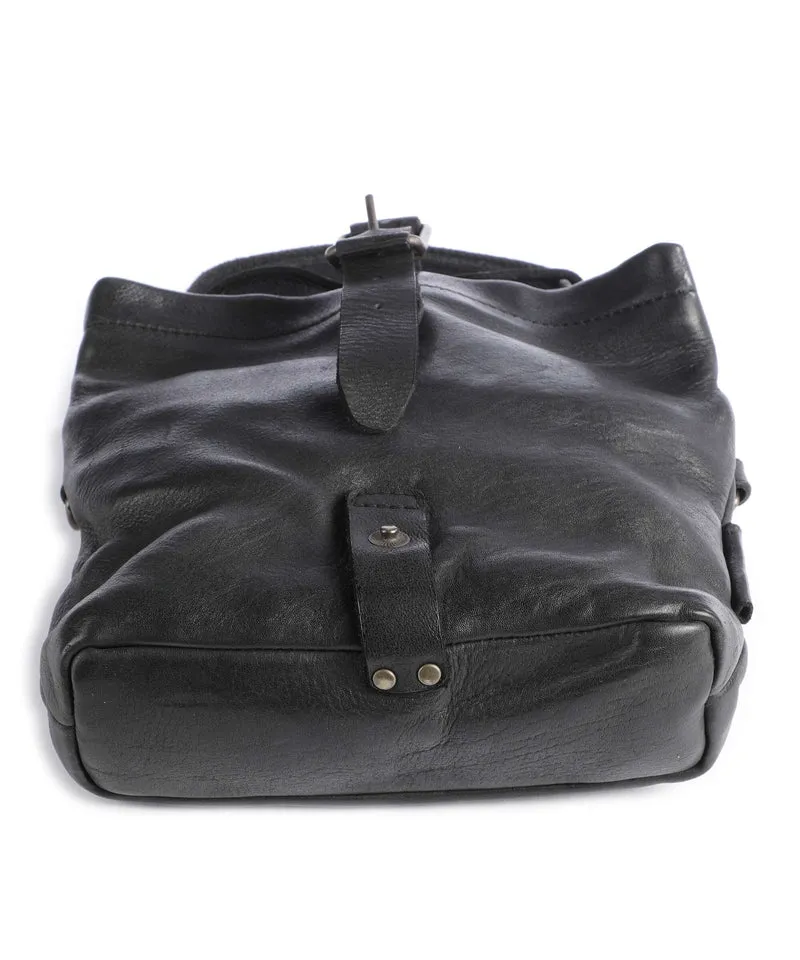 Aunts & Uncles Barbershop Stubble Umhängetasche charcoal black