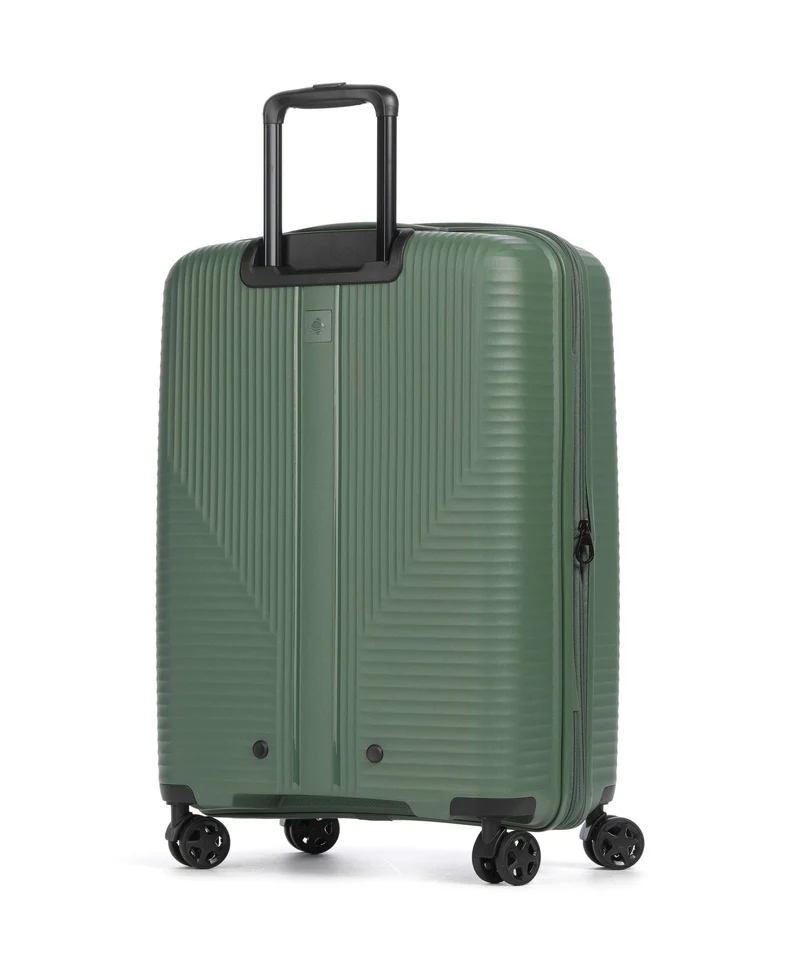 Travelite Air Stripe 4-Rollen Trolley Set green