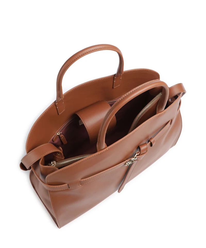 Coccinelle Sabine Handtasche cognac