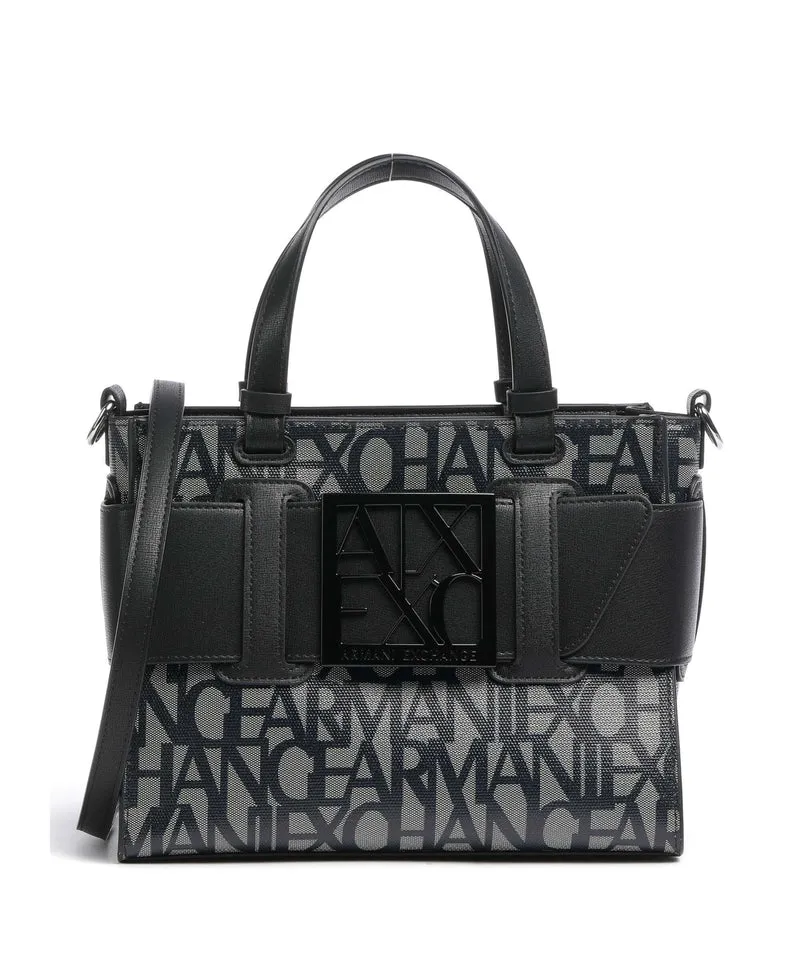 Armani Exchange Susy M Handtasche beige/black