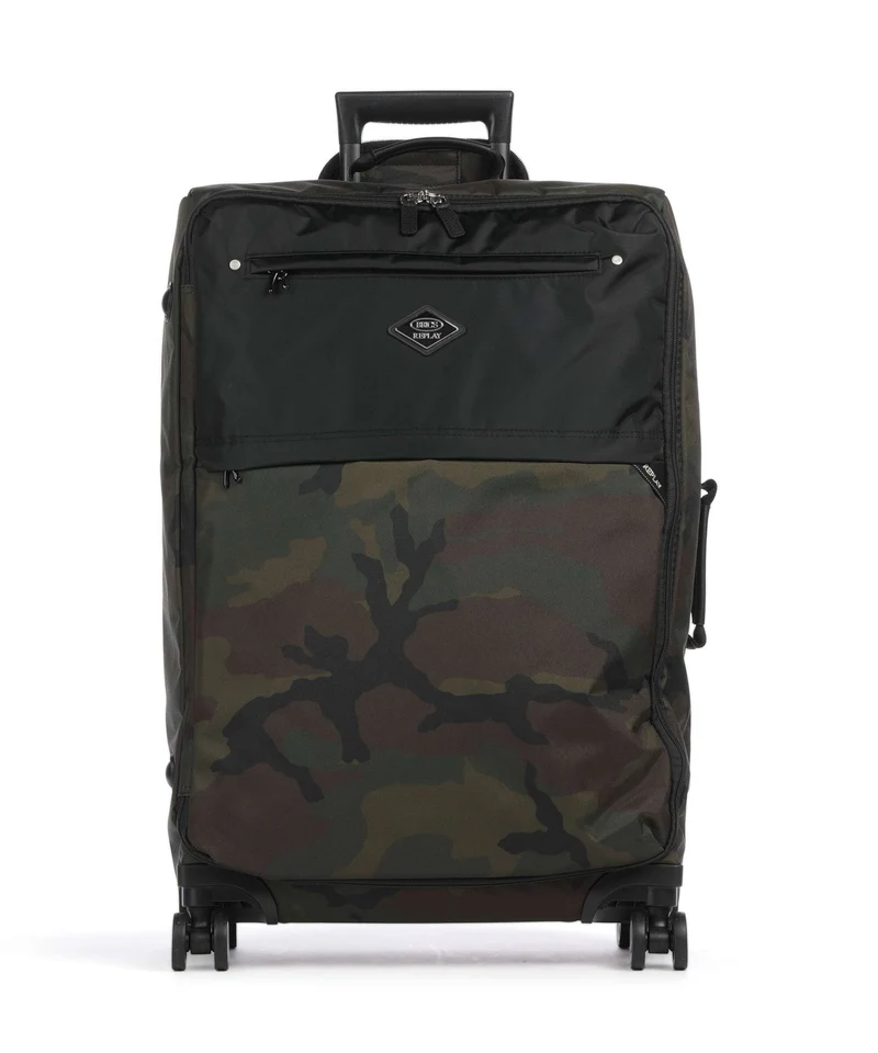 Brics X-Collection 4-Rollen Trolley green camou