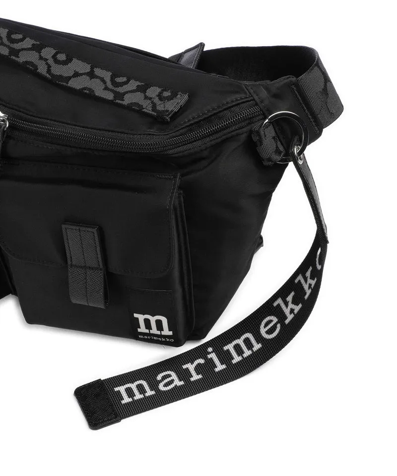 Marimekko Unikko M Umhängetasche black