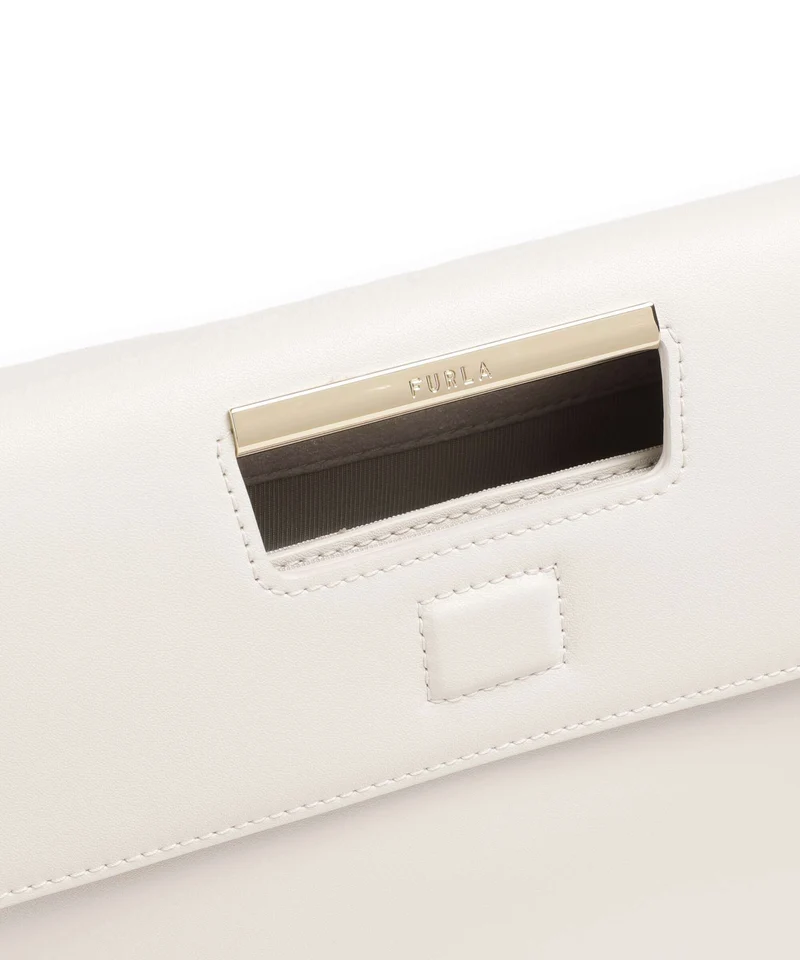 Furla Giada Clutch panna