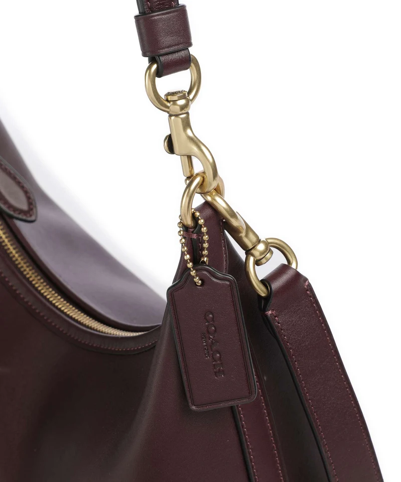 Coach Juliet Schultertasche black currant