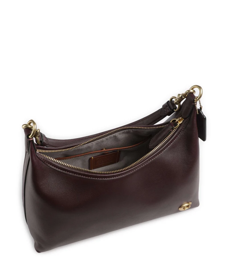 Coach Juliet Schultertasche black currant