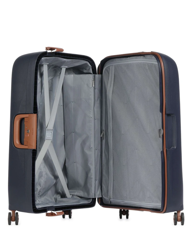 Delsey Paris Moncey 4-Rollen Trolley tinte blau