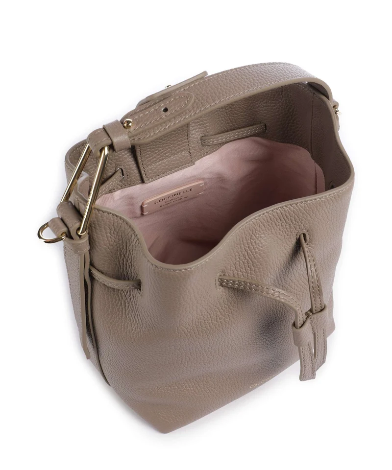 Coccinelle Malory Bucket Handtasche warm taupe