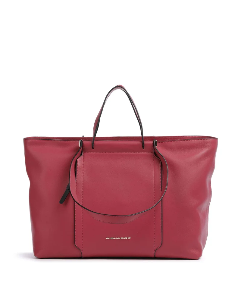 Piquadro Circle Shopper rosso