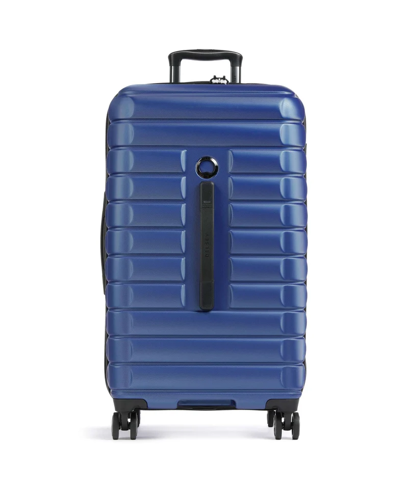 Delsey Paris Shadow 5.0 4-Rollen Trolley blau