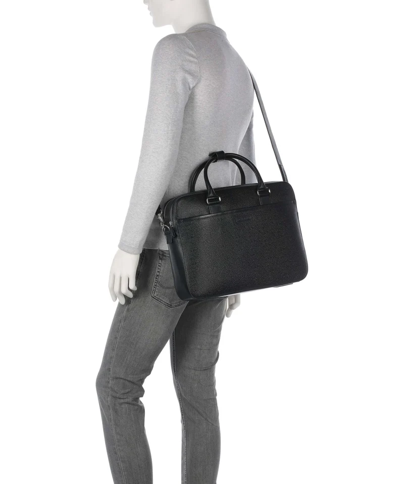 Tiger of Sweden Burin Aktentasche black
