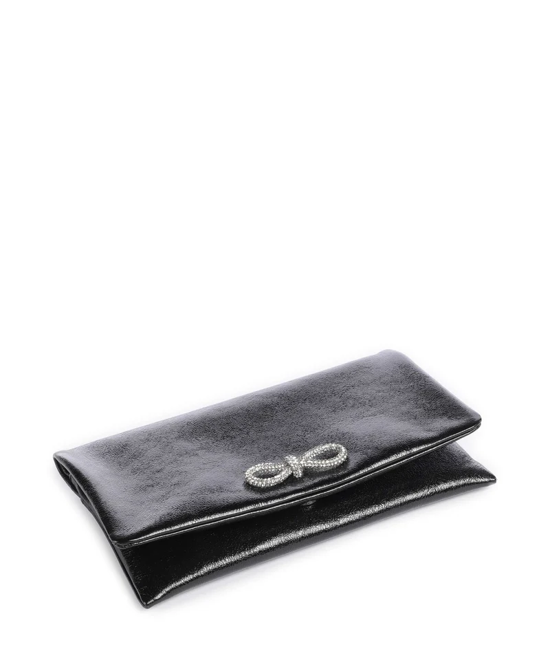 Abro Mimosa Strass Clutch black/nickel