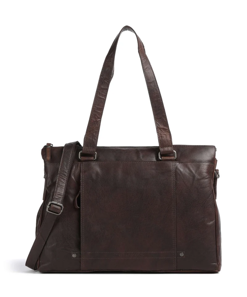 Spikes & Sparrow Bronco Maureen Aktentasche dark brown