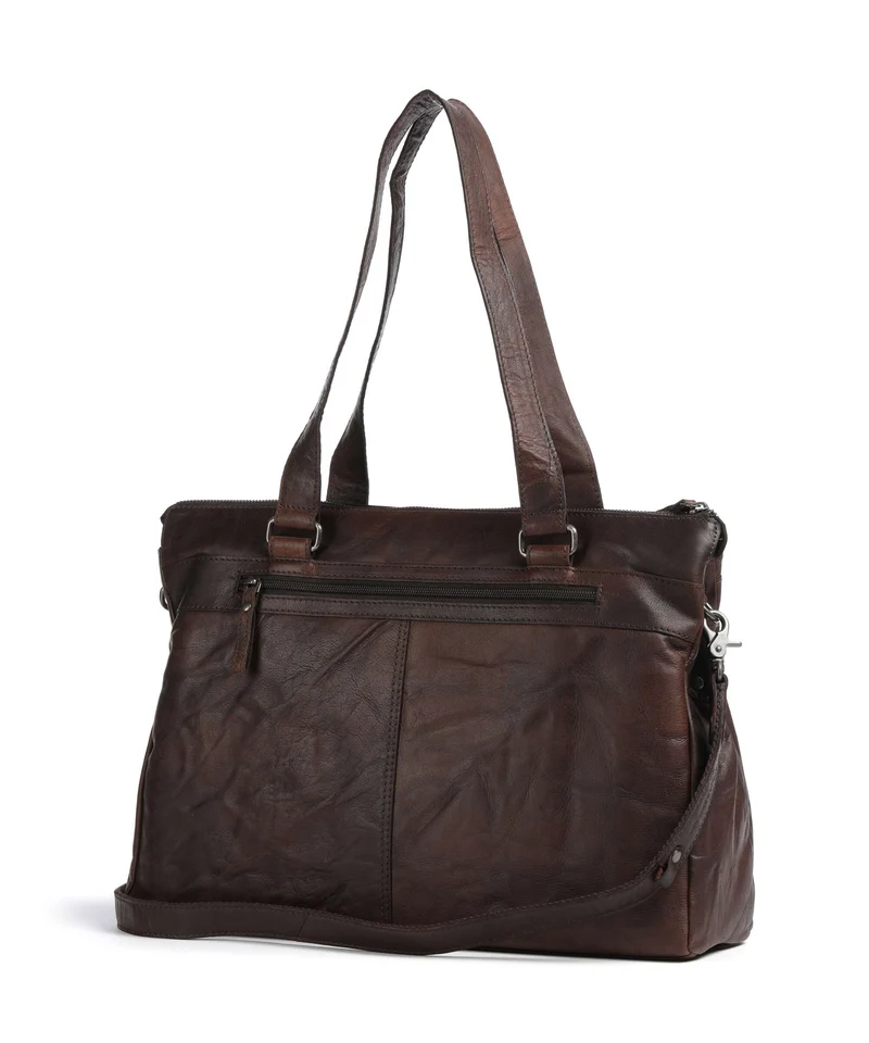 Spikes & Sparrow Bronco Maureen Aktentasche dark brown