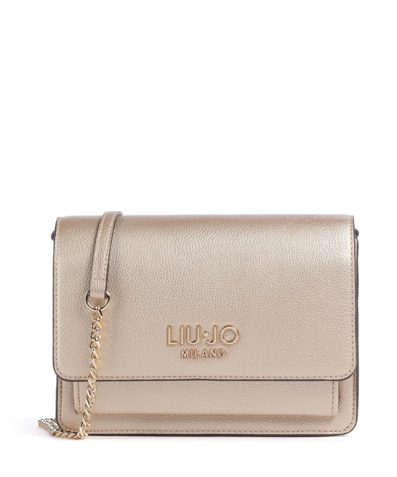 Liu Jo Icon M Umhängetasche light gold
