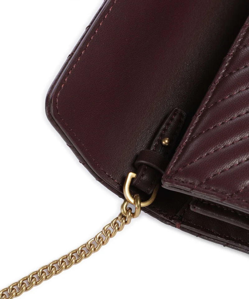 Pinko Love One Geldbörse uva di catawba/antique gold
