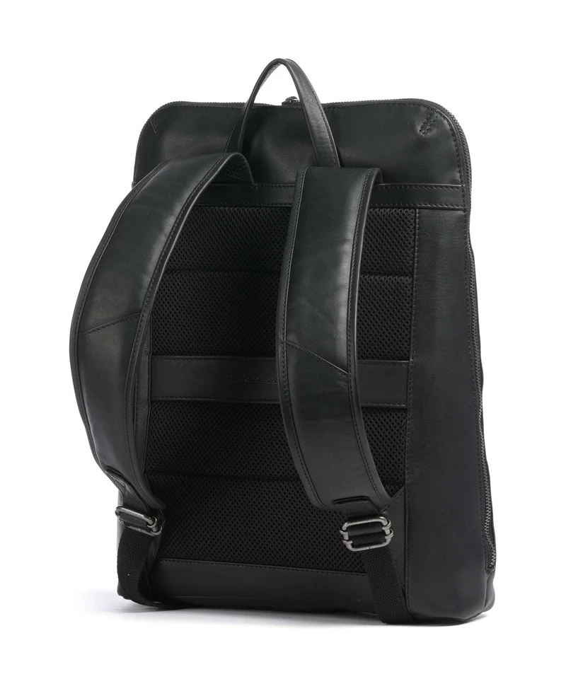 The Chesterfield Brand Wax Pull Up Cow Filmore Rucksack black