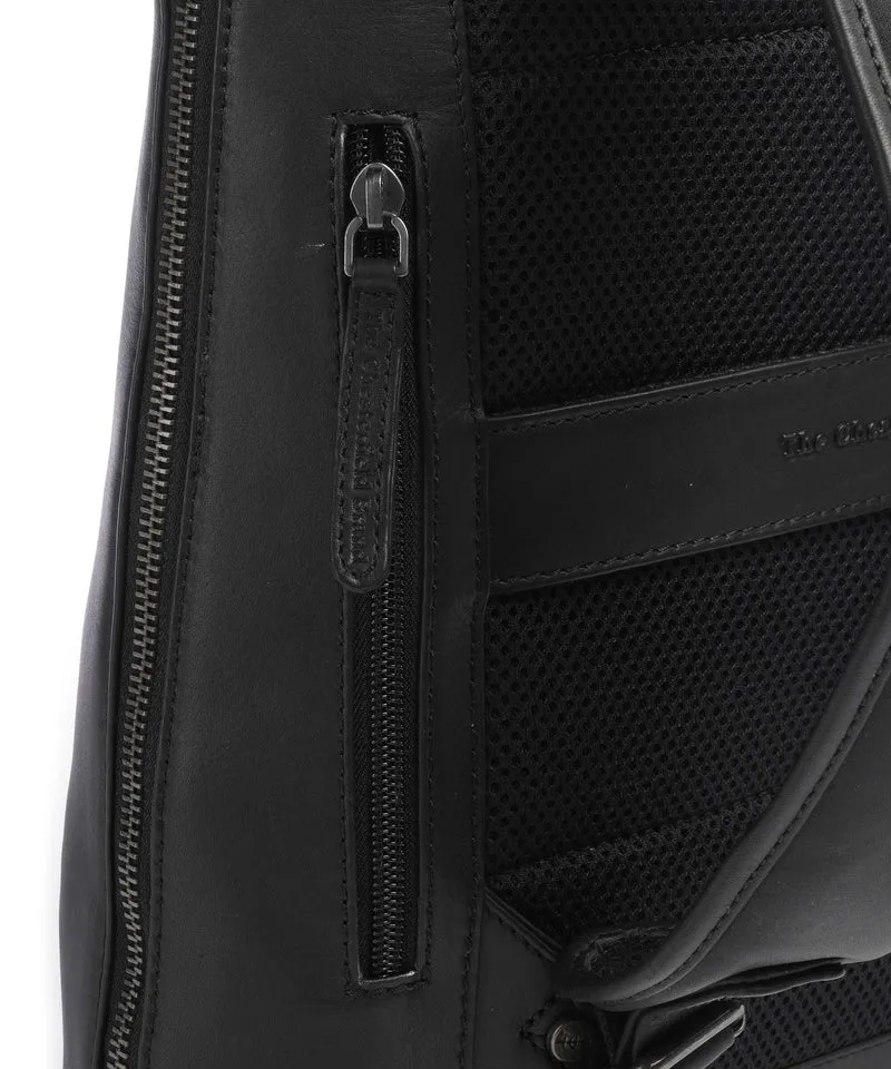 The Chesterfield Brand Wax Pull Up Cow Filmore Rucksack black