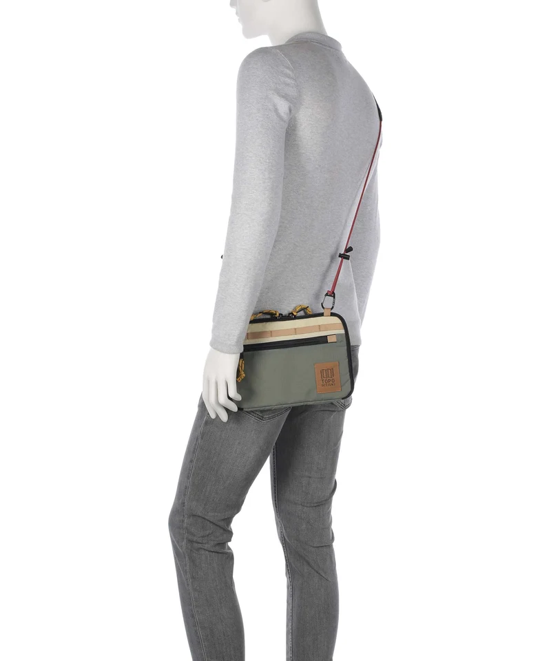 Topo Designs All Adventure Umhängetasche grau