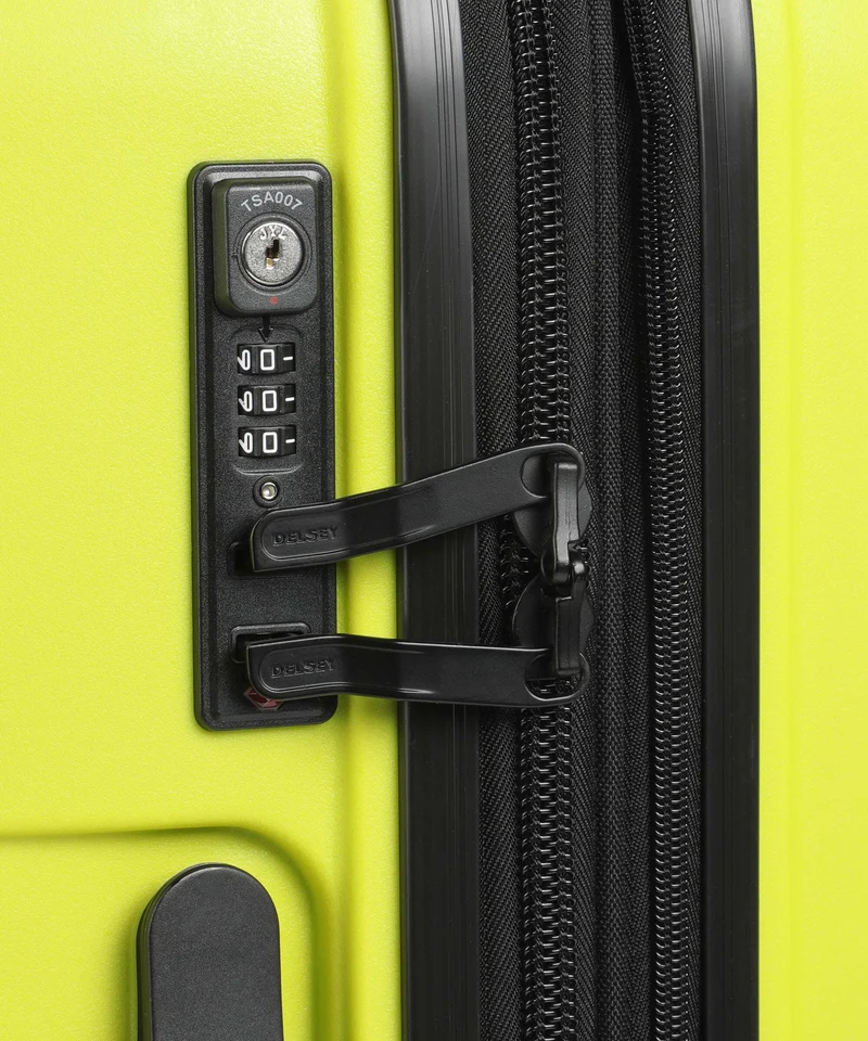 Delsey Paris Belmont Plus 4-Rollen Trolley gruen chartreuse