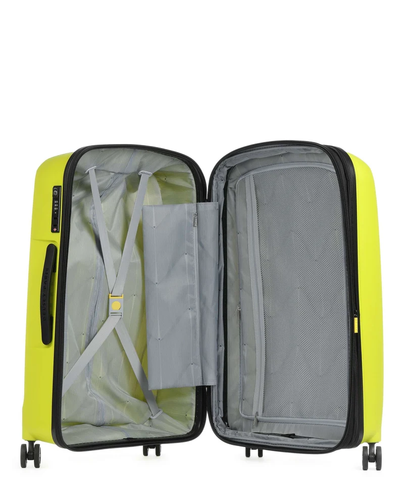 Delsey Paris Belmont Plus 4-Rollen Trolley gruen chartreuse