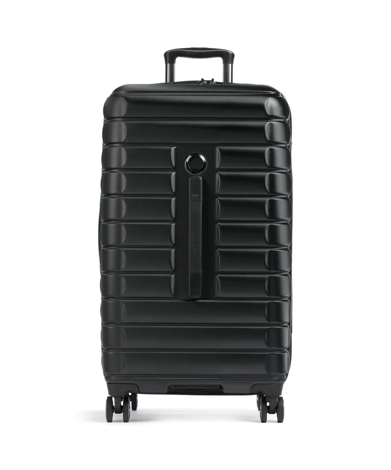Delsey Paris Shadow 5.0 4-Rollen Trolley schwarz