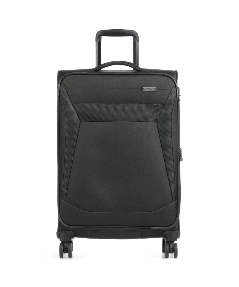 Travelite Chios 4-Rollen Trolley schwarz