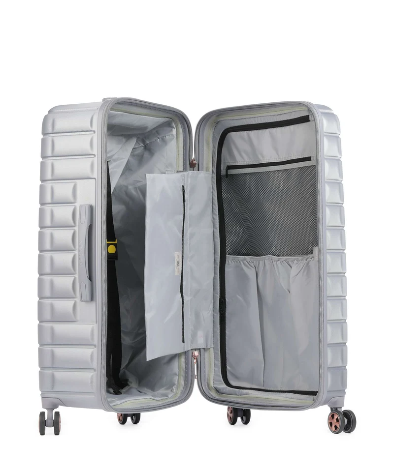 Delsey Paris Shadow 5.0 4-Rollen Trolley grau