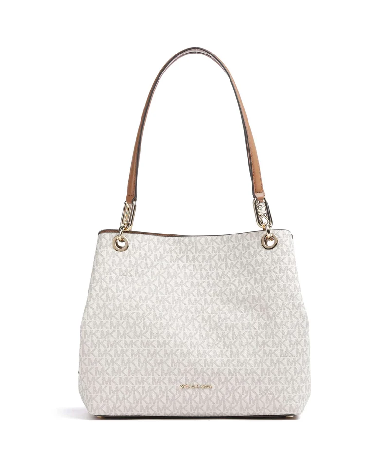 Michael Kors Kensington Beuteltasche vanilla/acorn
