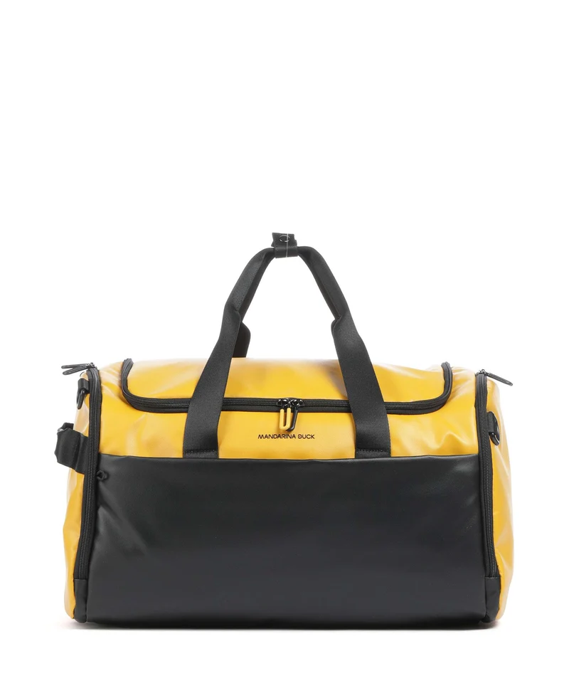 Mandarina Duck Coated Weekender duck yellow