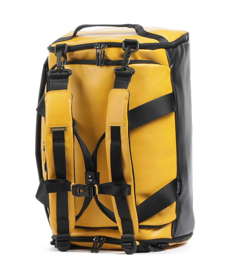 Mandarina Duck Coated Weekender duck yellow
