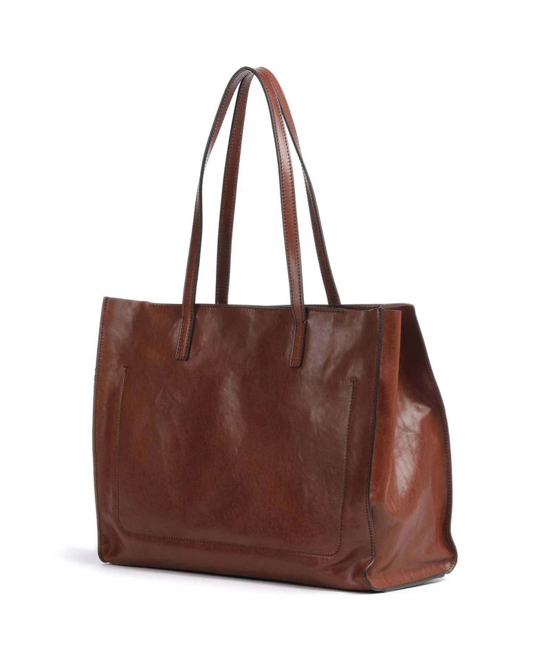 The Bridge Mirra Shopper marrone