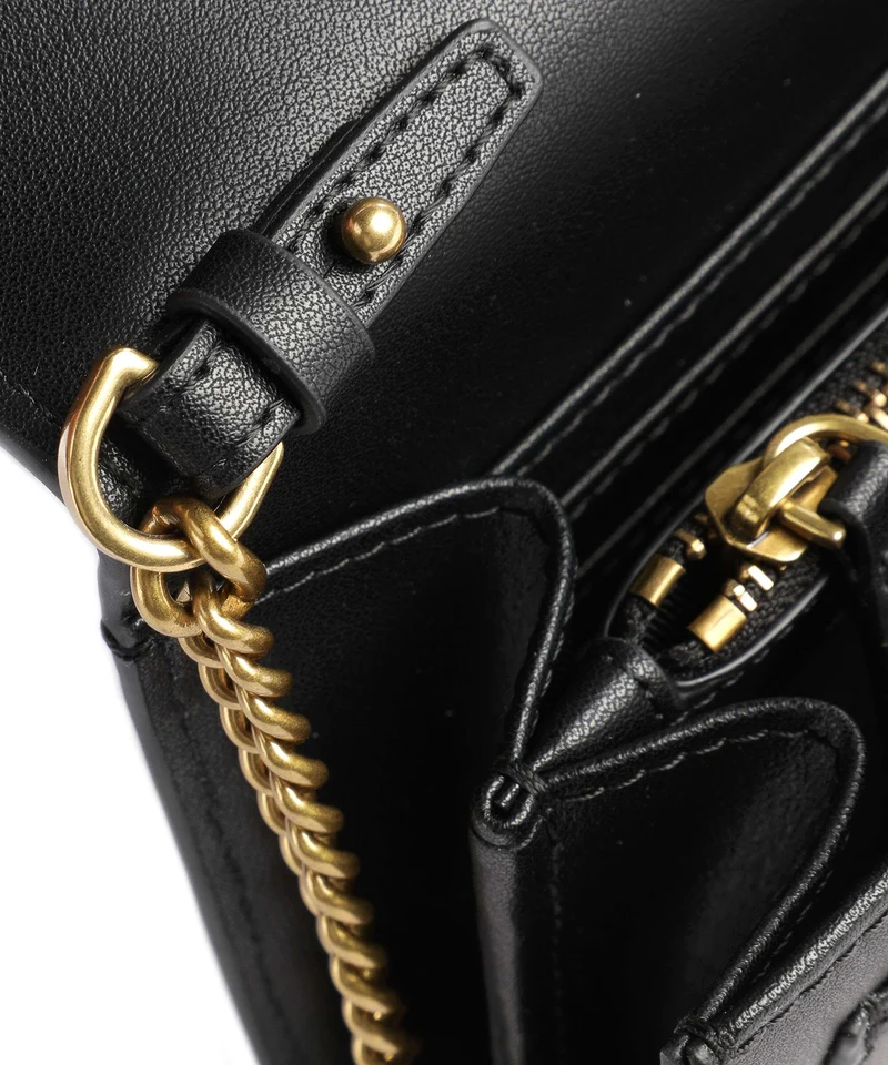 Pinko Love One Geldbörse nero/antique gold