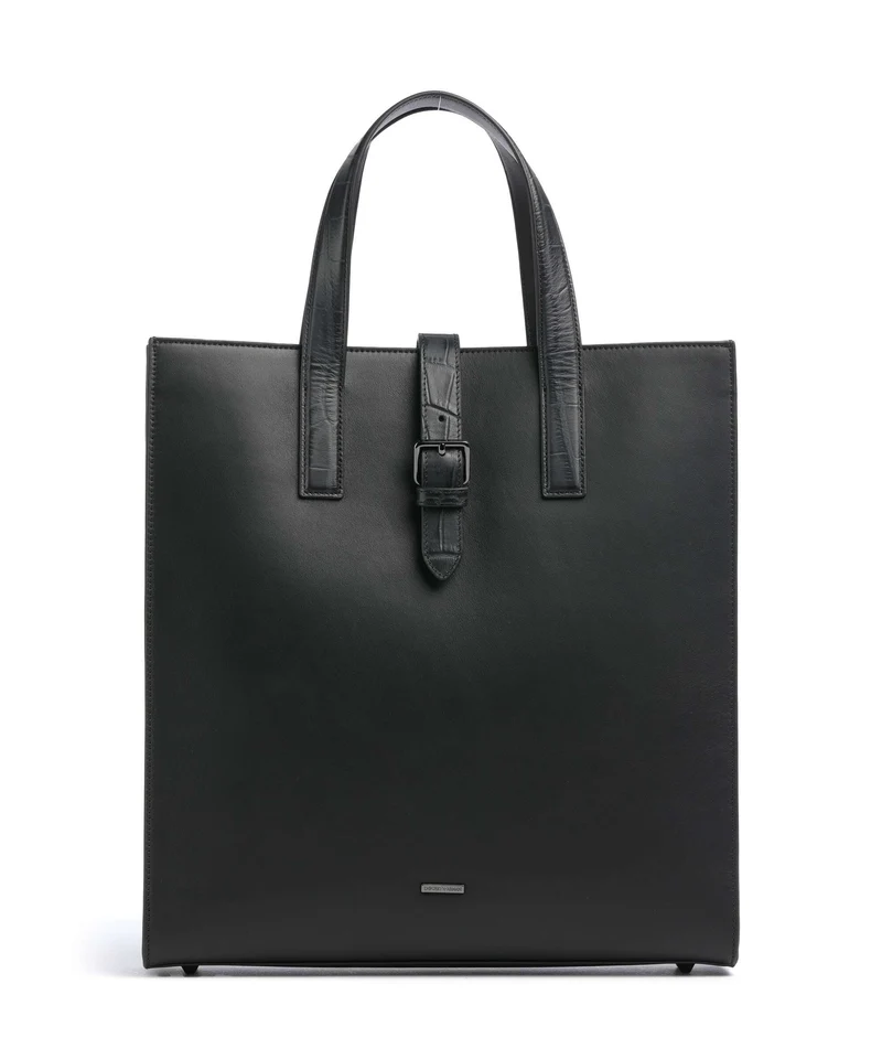 Emporio Armani Cocco Touch Handtasche black beauty