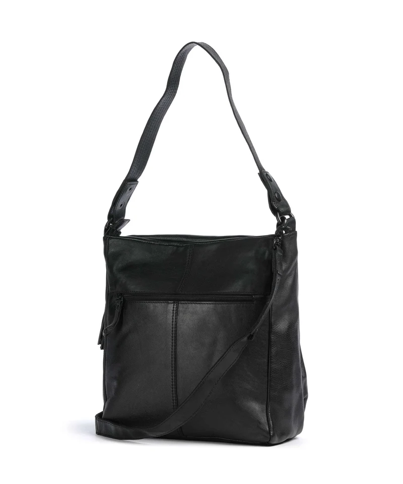Spikes & Sparrow Apache Saar Schultertasche black