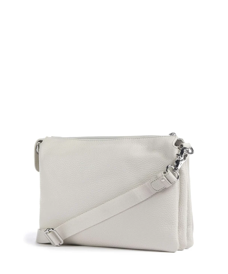 Mandarina Duck Mellow Leather Umhängetasche cashmere