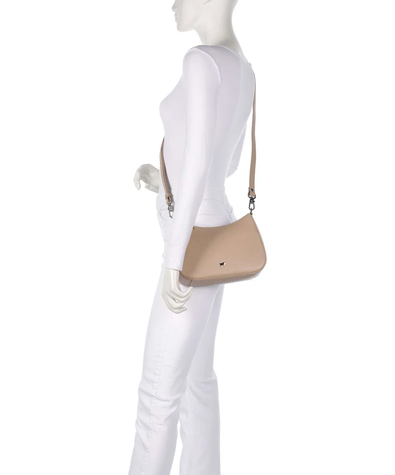 Braun Büffel Hanna Schultertasche creme