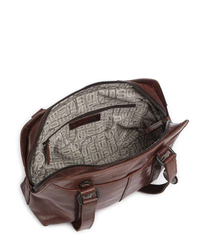 Spikes & Sparrow Bronco Schultertasche brown