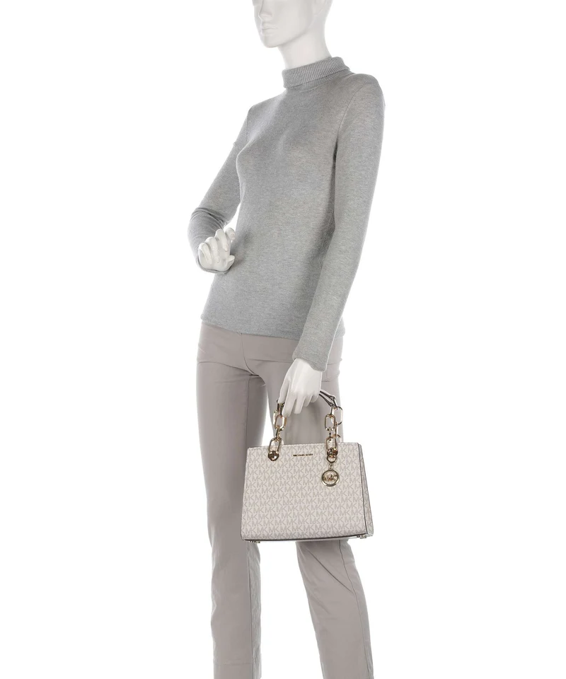 Michael Kors Cynthia Handtasche vanilla cream