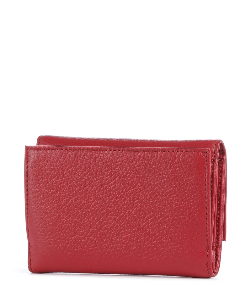 Coccinelle Metallic Soft Geldbörse ruby