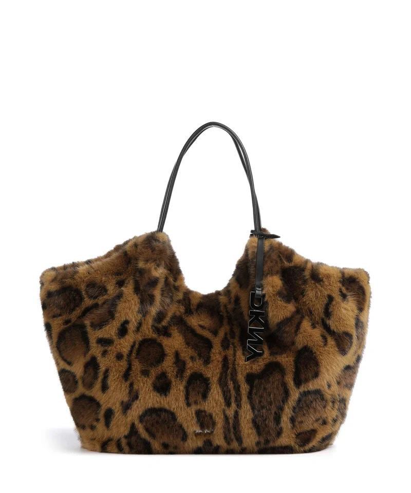 DKNY Paula Medium Shopper leopard
