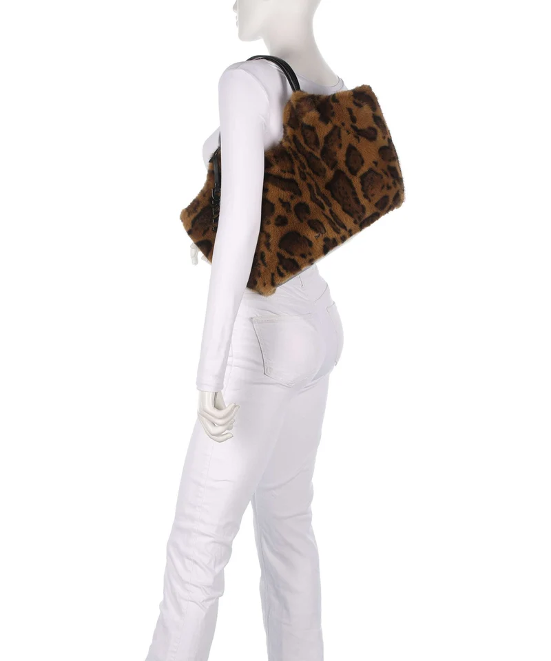 DKNY Paula Medium Shopper leopard