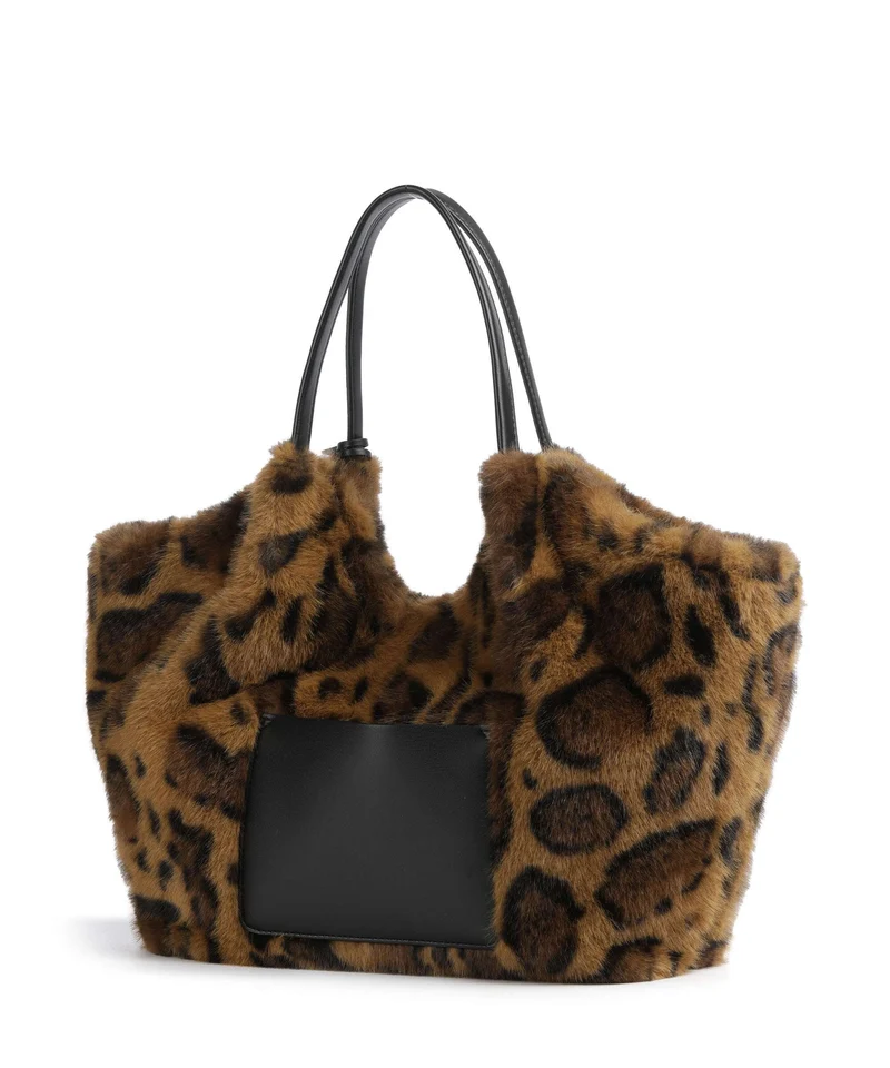 DKNY Paula Medium Shopper leopard