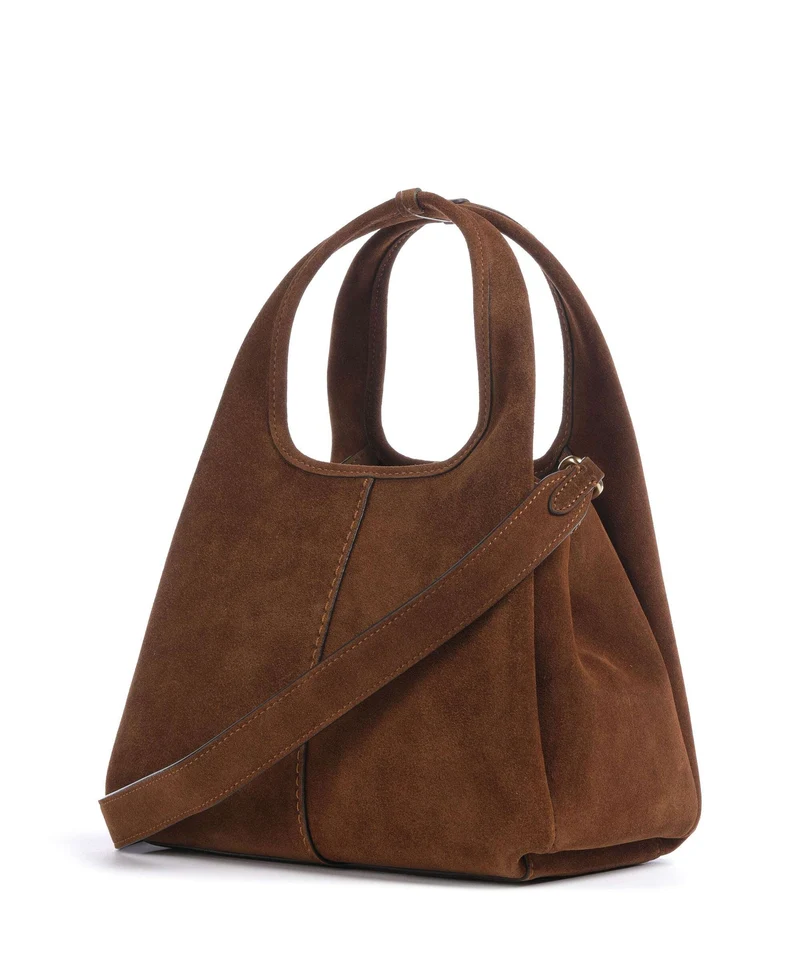 Coach Lana Suede 23 Handtasche warm brown