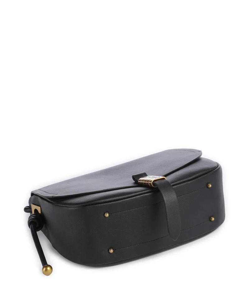 Pinko Saddle Classic Umhängetasche nero/antique gold