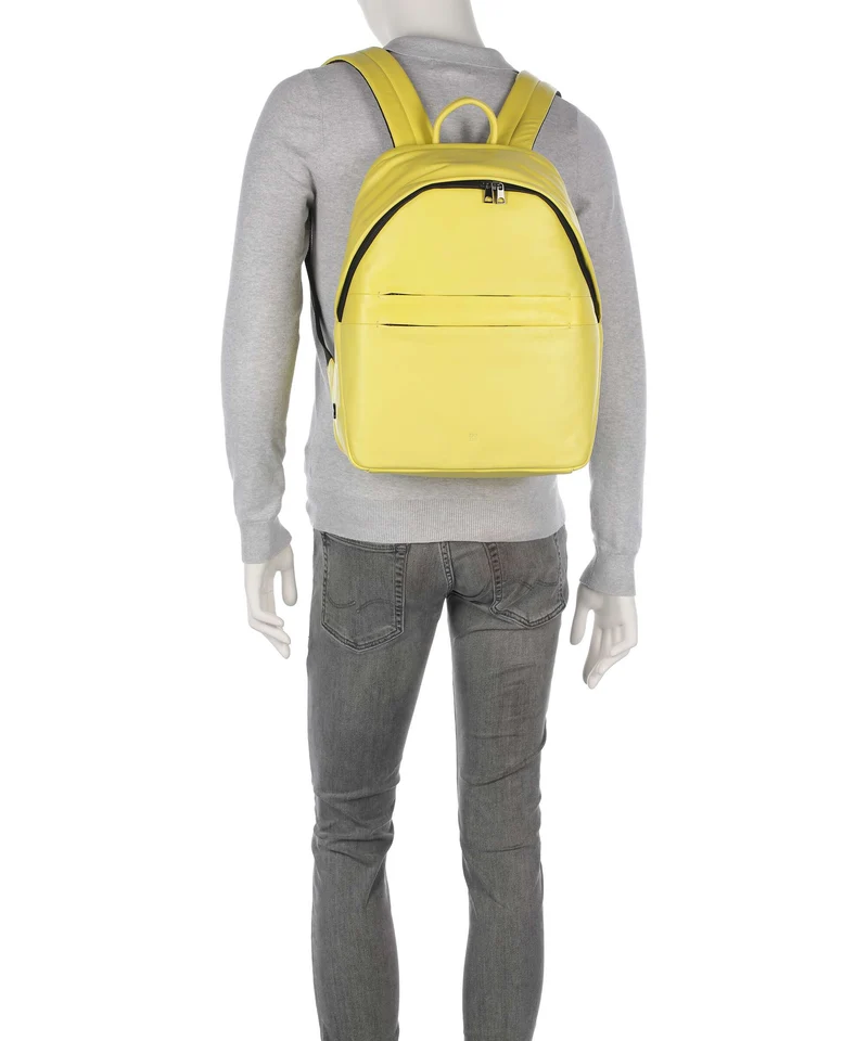 DuDu Bags New York Laptop-Rucksack citrus yellow
