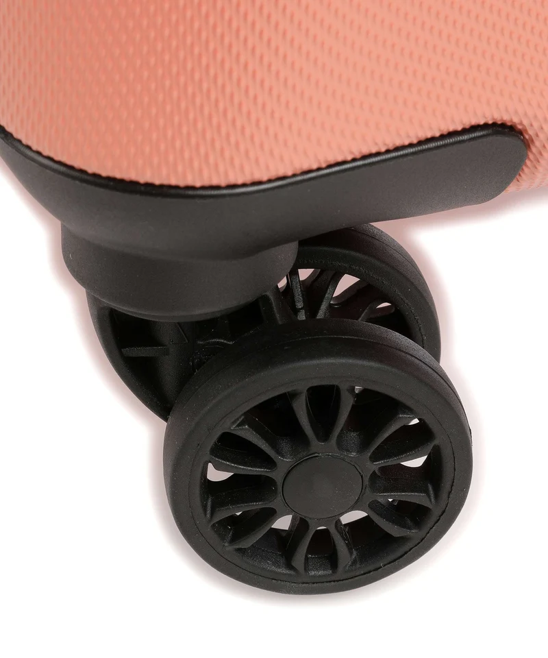 Travelite Bali 4-Rollen Trolley koralle