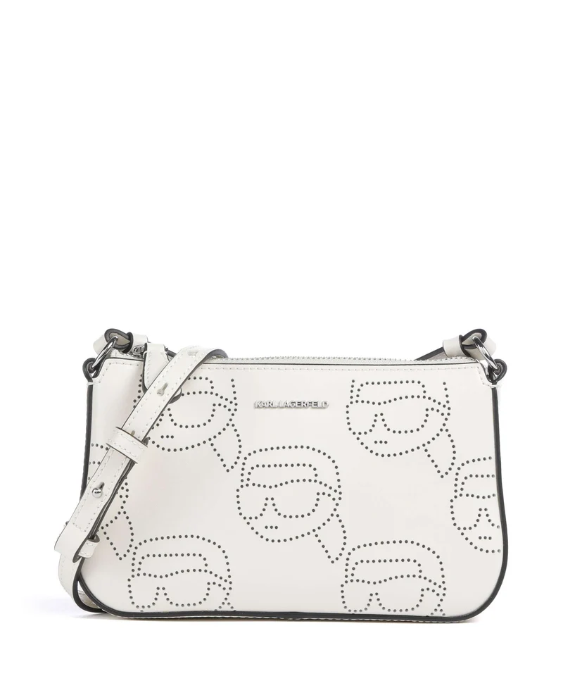 Karl Lagerfeld K/Ikonik Umhängetasche offwhite
