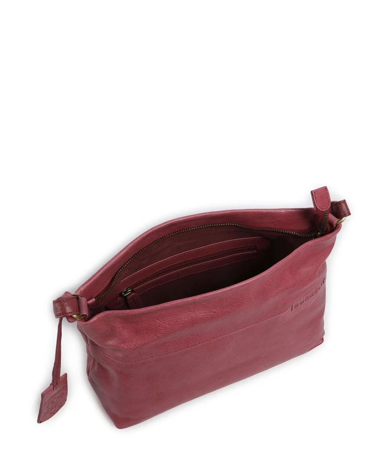 Burkely Natural Norah Umhängetasche poppy pink
